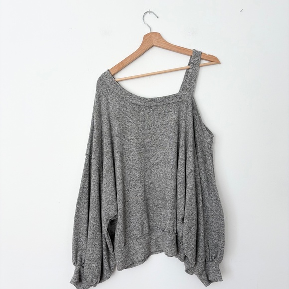 Free people flaunt it open shoulder top - Picture 3 of 6